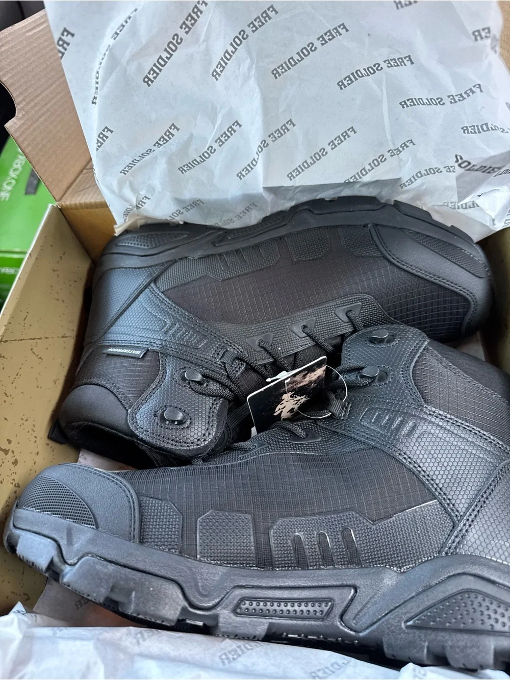 Men's Tactical Black Work Boots